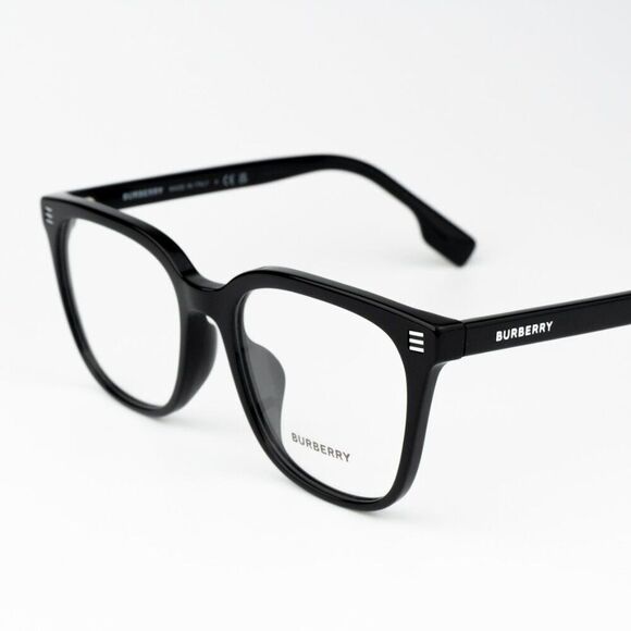 NEW Burberry BE2361D 3001 Black Square Unisex Eyeglasses BE 2361D - Picture 5 of 9